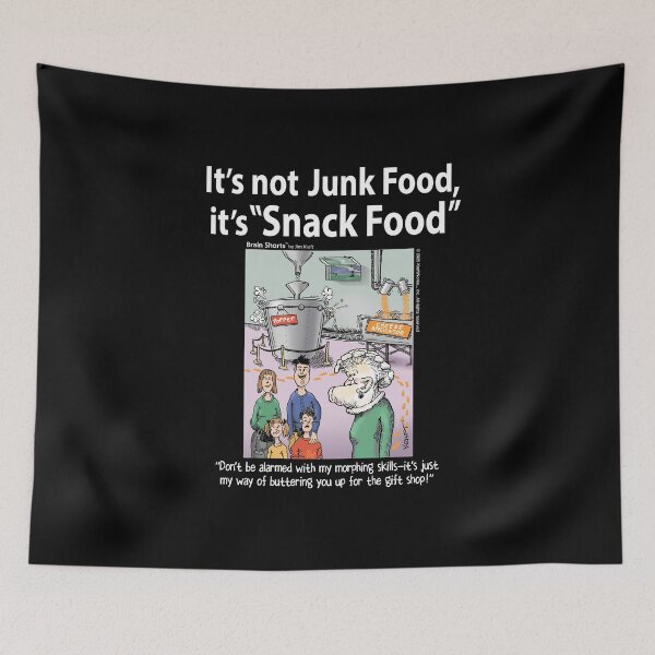 Item preview, It's Not Junk Food—Snack Food Fan designed and sold by Brain Shorts.