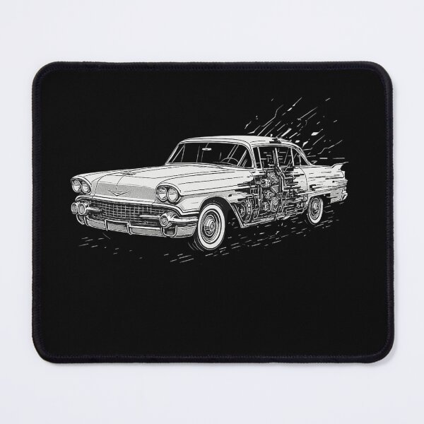 Item preview, Cyber Cadillac – Retro Future Pulse Tee designed and sold by Fiercest128.