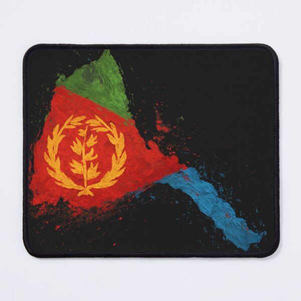 Item preview, Painted Eritrea flag designed and sold by ilakz.