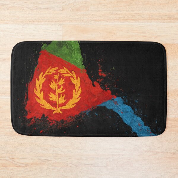 Item preview, Painted Eritrea flag designed and sold by ilakz.