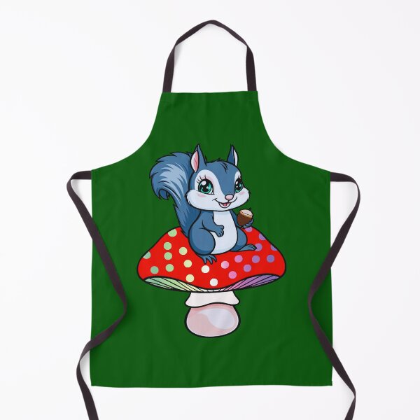 Item preview, Cute Squirrel on Genderfae Mushroom – Genderdoe Pride Whimsical Art designed and sold by Travelslightly.