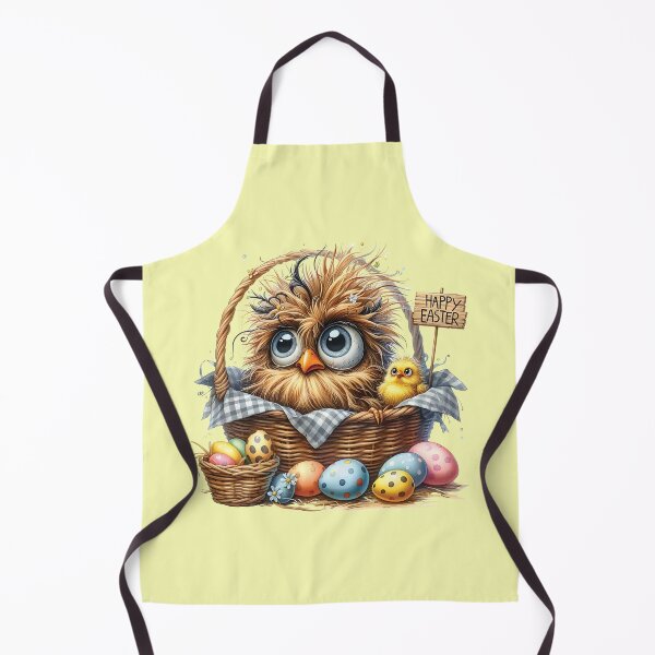 Item preview, Crazy funny bird in a easter basket with easter eggs designed and sold by LoneAngel.