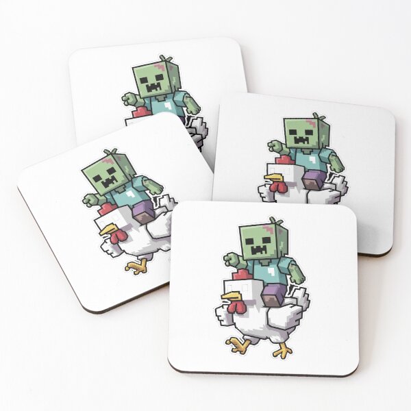 Item preview, Chicken Jockey Pixel Funny designed and sold by shopytee ⭐ ⭐ ⭐ (11k).