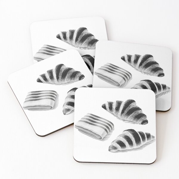 Item preview, black croissants designed and sold by Ramona-Gliga.