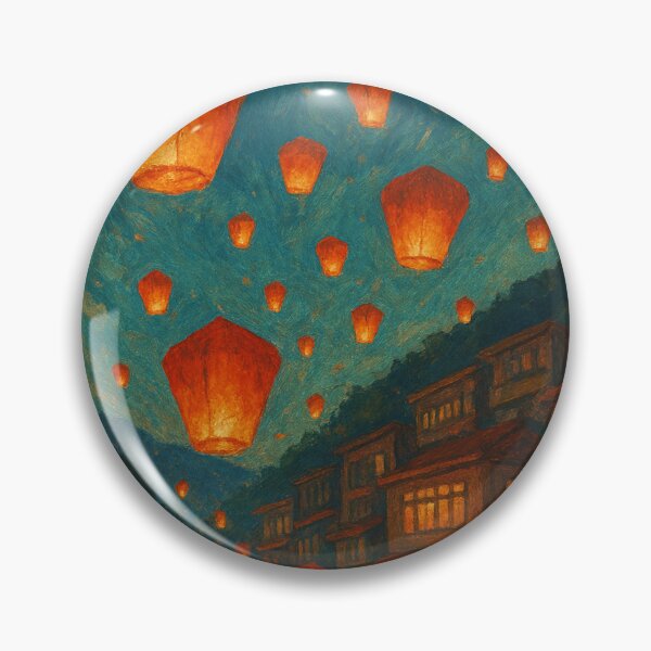 Item preview, Pingxi Festival Crowd Releasing Sky Lanterns designed and sold by Places On Earth.