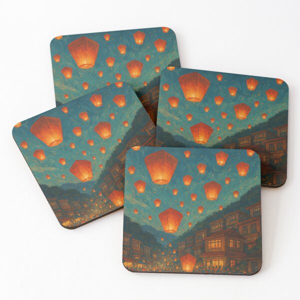 Item preview, Pingxi Festival Crowd Releasing Sky Lanterns designed and sold by Places On Earth.
