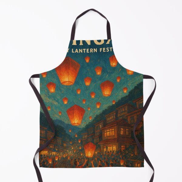 Item preview, Pingxi Festival Crowd Releasing Sky Lanterns designed and sold by Places On Earth.