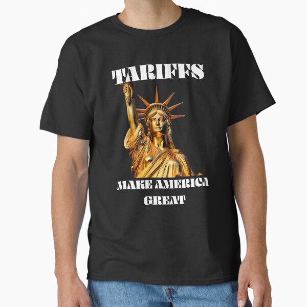 Aperçu de l'œuvre J'adore les produits Tariffs USA. Les tarifs sont bons pour l'Amérique et contribuent à sa grandeur. créée et vendue par 519xdesign.