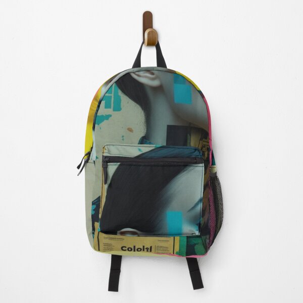 Item preview, Chromatic Glitch - Retro Pop Art Collage Portrait designed and sold by Ab.stylelab.