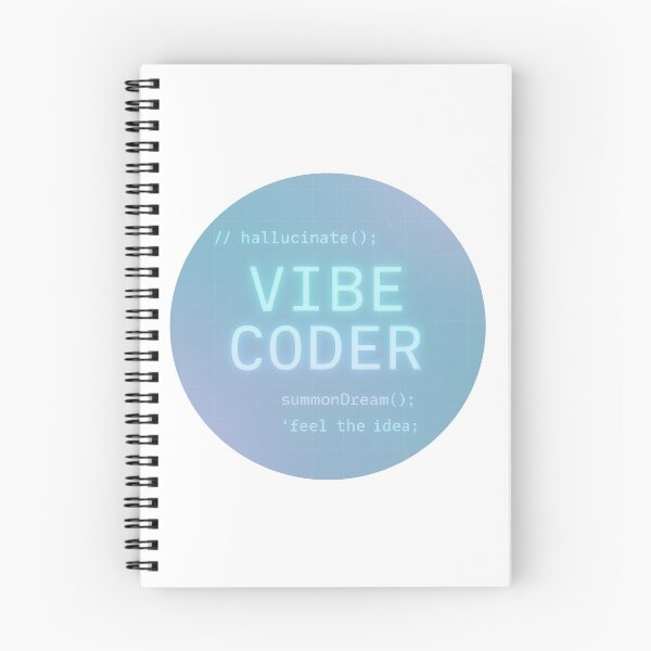 Item preview, Vibe Coder - Hallucinate, Feel the Idea designed and sold by imaginewoefully.