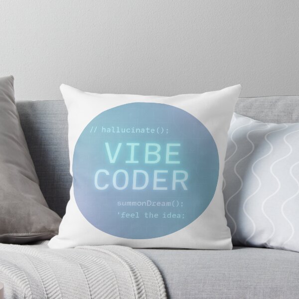 Item preview, Vibe Coder - Hallucinate, Feel the Idea designed and sold by imaginewoefully.