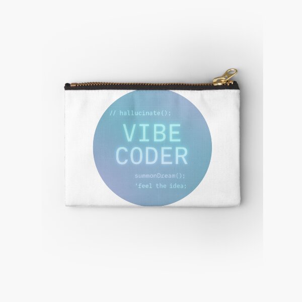 Item preview, Vibe Coder - Hallucinate, Feel the Idea designed and sold by imaginewoefully.
