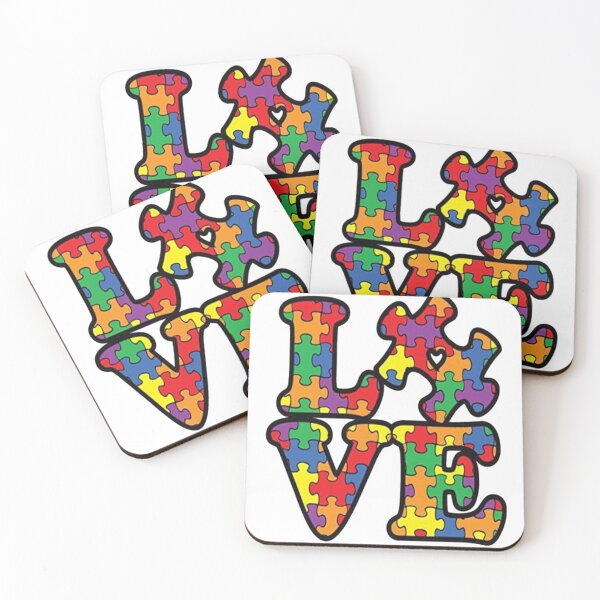 Item preview, Autism Love designed and sold by JandGDesigns.