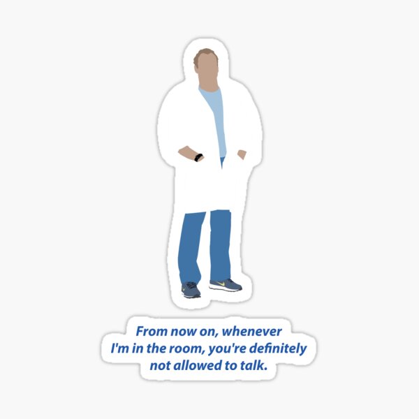 Scrubs Sticker