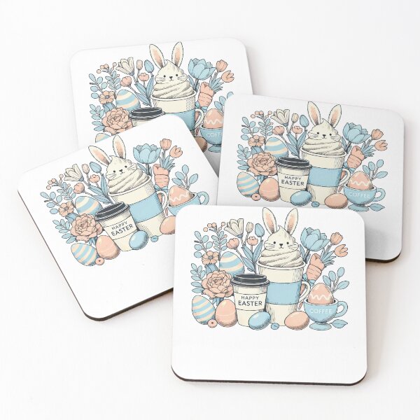 Item preview, Easter Coffee Lovers Easter Bunny Coffee designed and sold by LuminOrb.