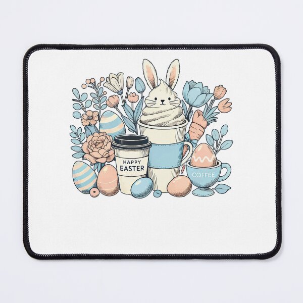Item preview, Easter Coffee Lovers Easter Bunny Coffee designed and sold by LuminOrb.