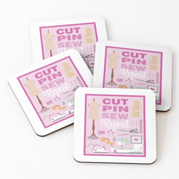 Item preview, Cut pin sew repeat - PEONY designed and sold by StellarFX.