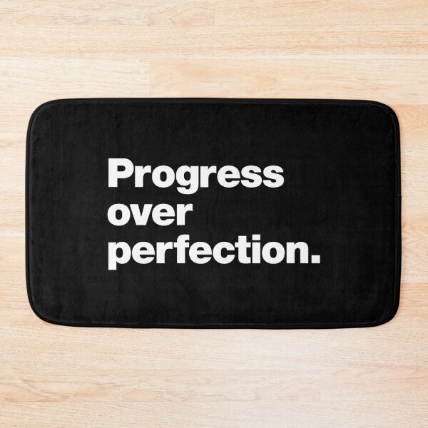 Item preview, Progress over perfection. designed and sold by chestify.