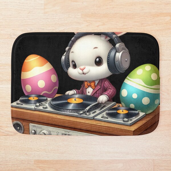 Item preview, DJ Bunny - EASTER EDITION designed and sold by RWT-Design.