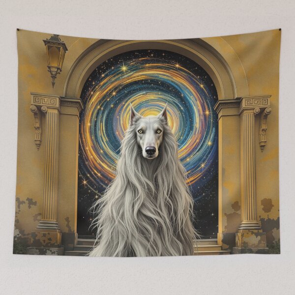 Item preview, Borzoi Circa 1970 designed and sold by HabitableMoons.