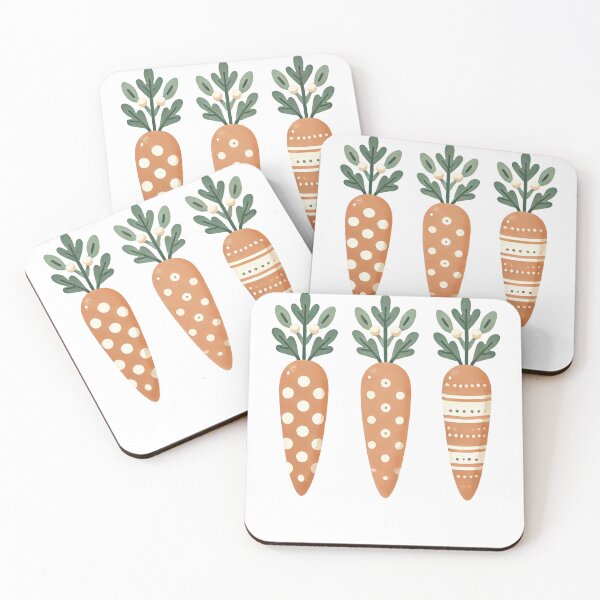 Item preview, Cute Easter Carrot Pattern designed and sold by LuminOrb.