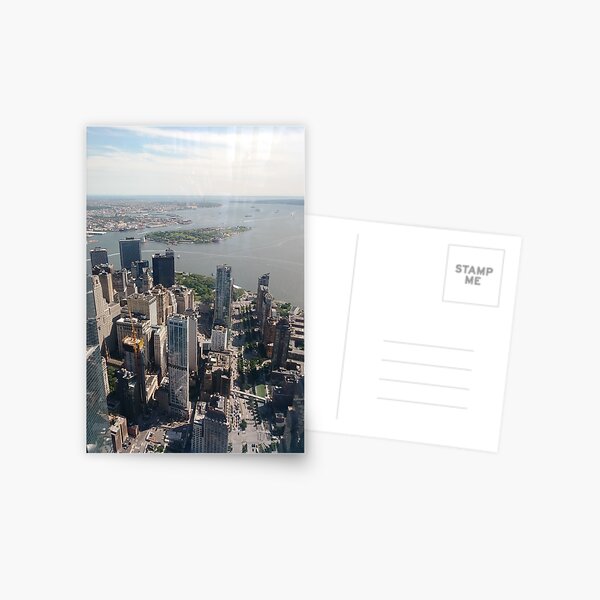 Manhattan, New York, NYC, #Manhattan, #NewYork, #NYC, skyscrapers, #skyscrapers, New York City, #NewYorkCity Postcard