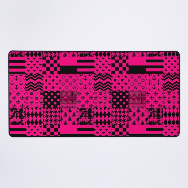 Item preview, Pink Black Mixed Patterns Style Design designed and sold by PatternTitan.