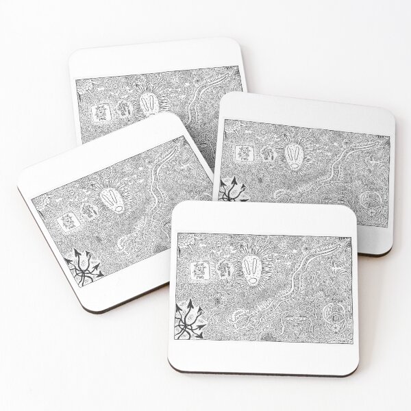 Item preview, Deep Waters black and white print designed and sold by STEF-MARKT.