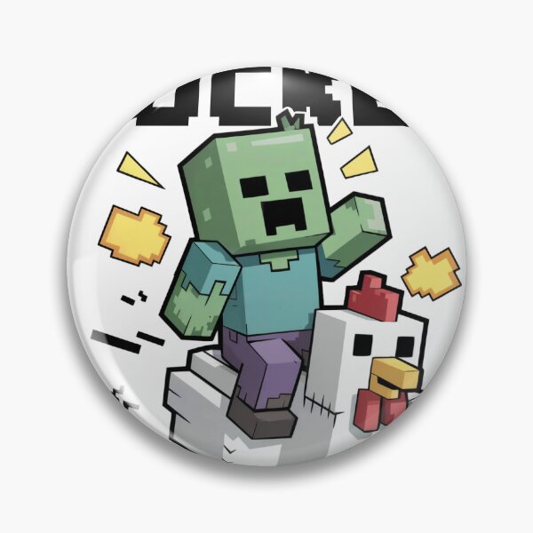 Item preview, chicken jockey Funny Pixel designed and sold by shopytee ⭐ ⭐ ⭐ (11k).