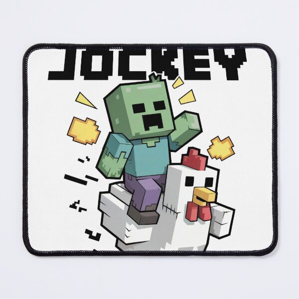 Item preview, chicken jockey Funny Pixel designed and sold by shopytee ⭐ ⭐ ⭐ (11k).