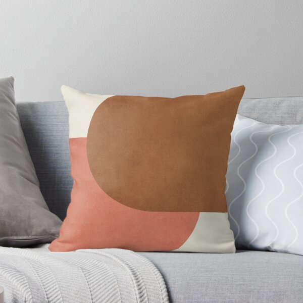 Item preview, Halfmoon Colorblock - Pink Brown designed and sold by moonlightprint.