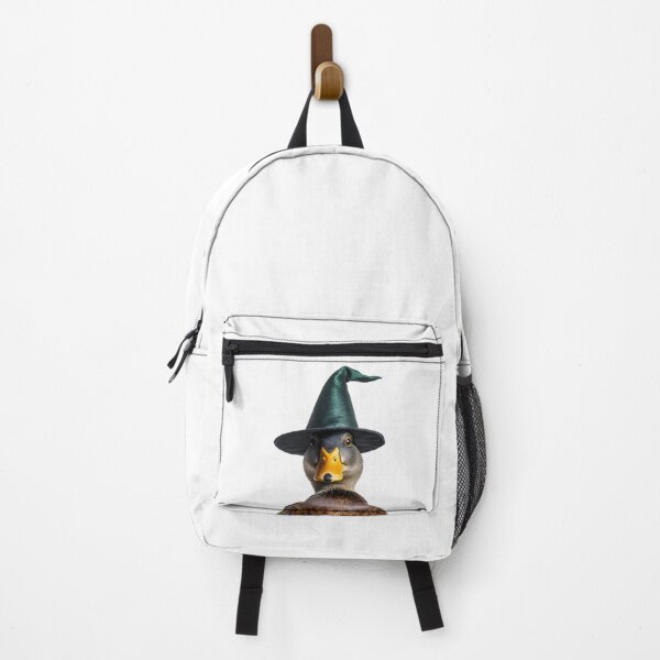 Item preview, Mallard bird Wearing Halloween Witch Hat designed and sold by LazyOwlStore.