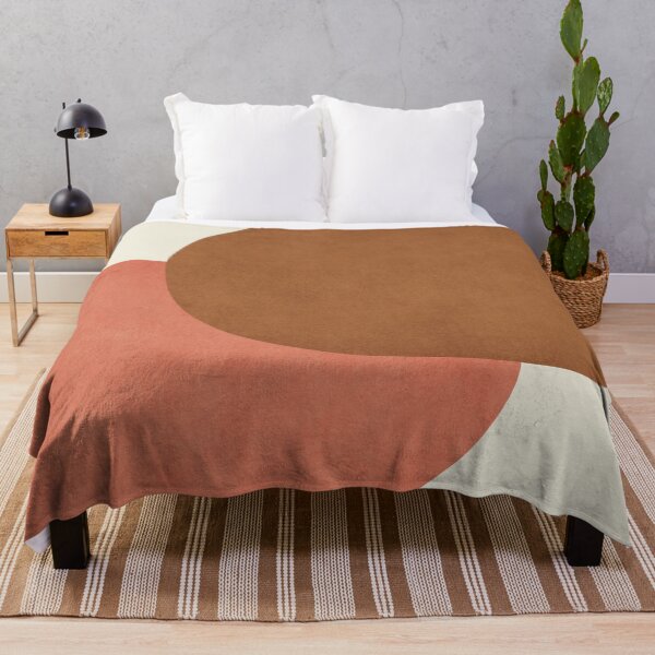 Item preview, Halfmoon Colorblock - Pink Brown designed and sold by moonlightprint.