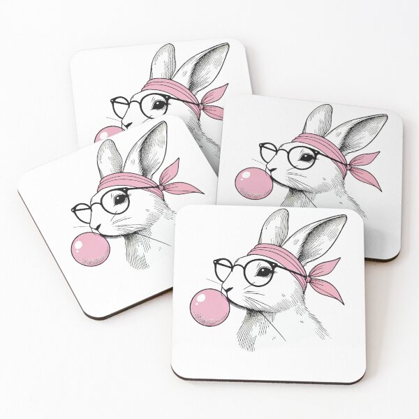Item preview, Easter Retro Vintage Style Bunny Gum Bubble designed and sold by LuminOrb.