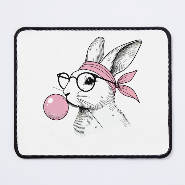 Item preview, Easter Retro Vintage Style Bunny Gum Bubble designed and sold by LuminOrb.