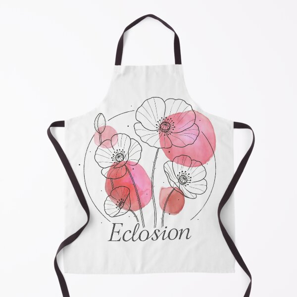 Item preview, Poppy Flower in Bloom Red, Black and White designed and sold by Audrey Janvier | AJD.