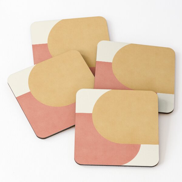 Item preview, Halfmoon Colorblock - Pink Gold designed and sold by moonlightprint.