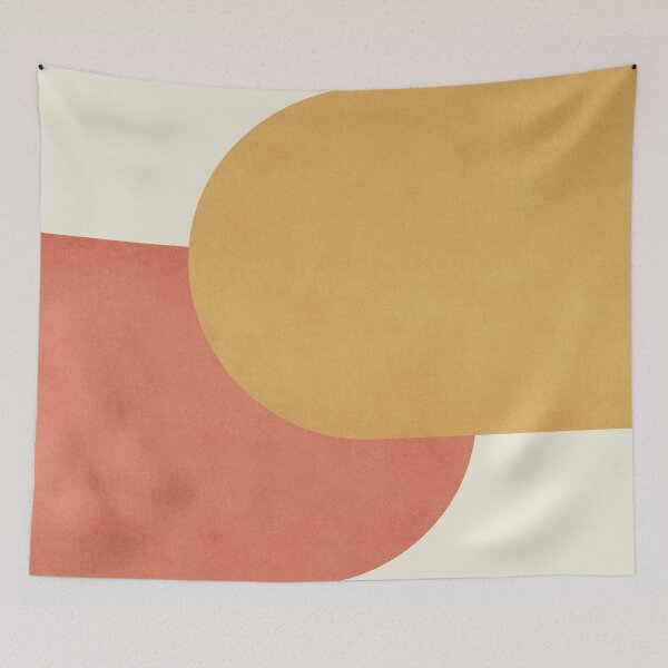 Item preview, Halfmoon Colorblock - Pink Gold designed and sold by moonlightprint.