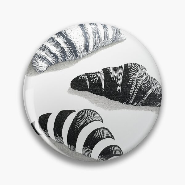 Artikelvorschau, schwarze Croissants entworfen und verkauft von Ramona-Gliga.