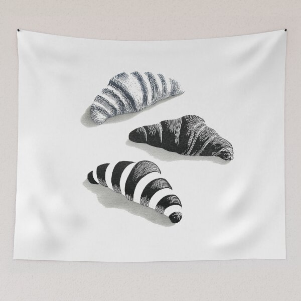 Item preview, black croissants designed and sold by Ramona-Gliga.