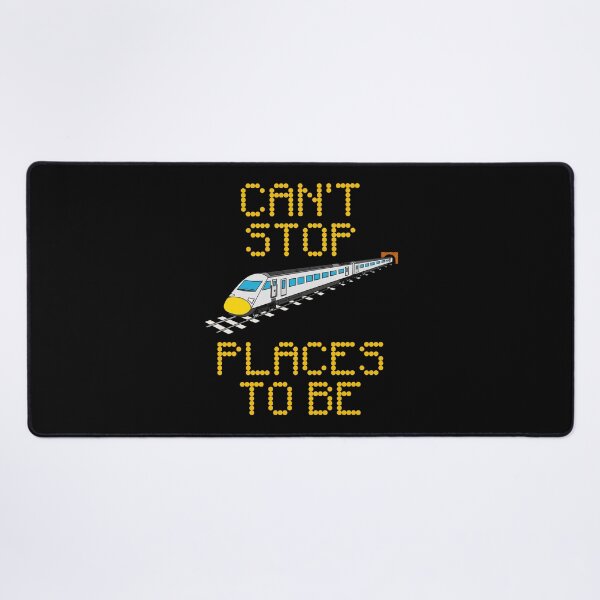 Item preview, High Speed Train, Can't Stop Places To Be, Rail Enthusiast designed and sold by doodlerob.