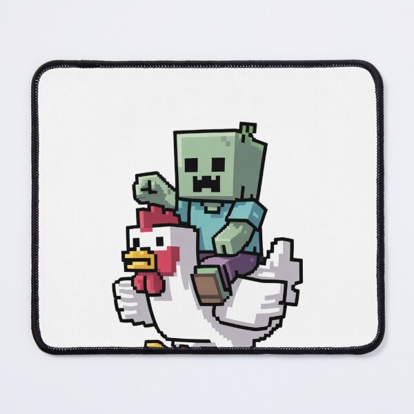Item preview, Chicken Jockey Pixel Funny designed and sold by shopytee ⭐ ⭐ ⭐ (11k).