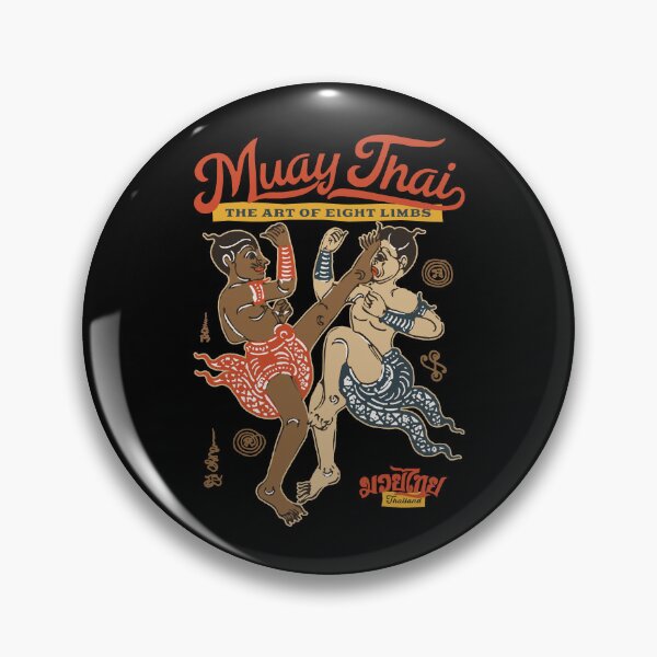 Item preview, Antique Muay Thai Fighter The Art of Eight Limbs designed and sold by KewaleeTee.