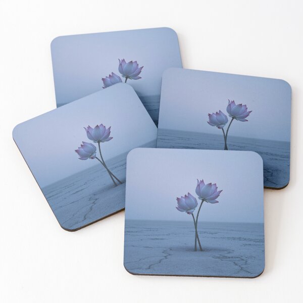 Item preview,  Lotus Flowers Leaning designed and sold by HabitableMoons.
