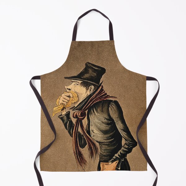 Item preview, Coloured aquatint, ca. 1862, depicting a man covering his mouth with a handkerchief, walking through a smoggy London street designed and sold by Vintage Designs +.