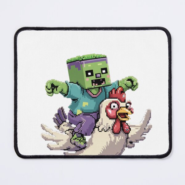 Item preview, Chicken Jockey Pixel Funny designed and sold by shopytee ⭐ ⭐ ⭐ (11k).