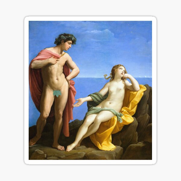 Item preview, Bacchus and Ariadne by Guido Reni designed and sold by Vintage Designs +.