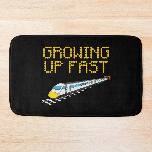 Item preview, High Speed Train, Growing Up Fast, Rail Enthusiast Funny designed and sold by doodlerob.