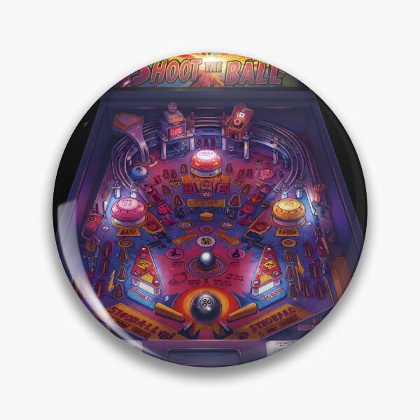 Item preview, Sala de juegos de pinball 1 designed and sold by sifo2024.
