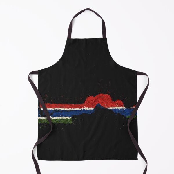 Item preview, Gambia flag painted designed and sold by ilakz.